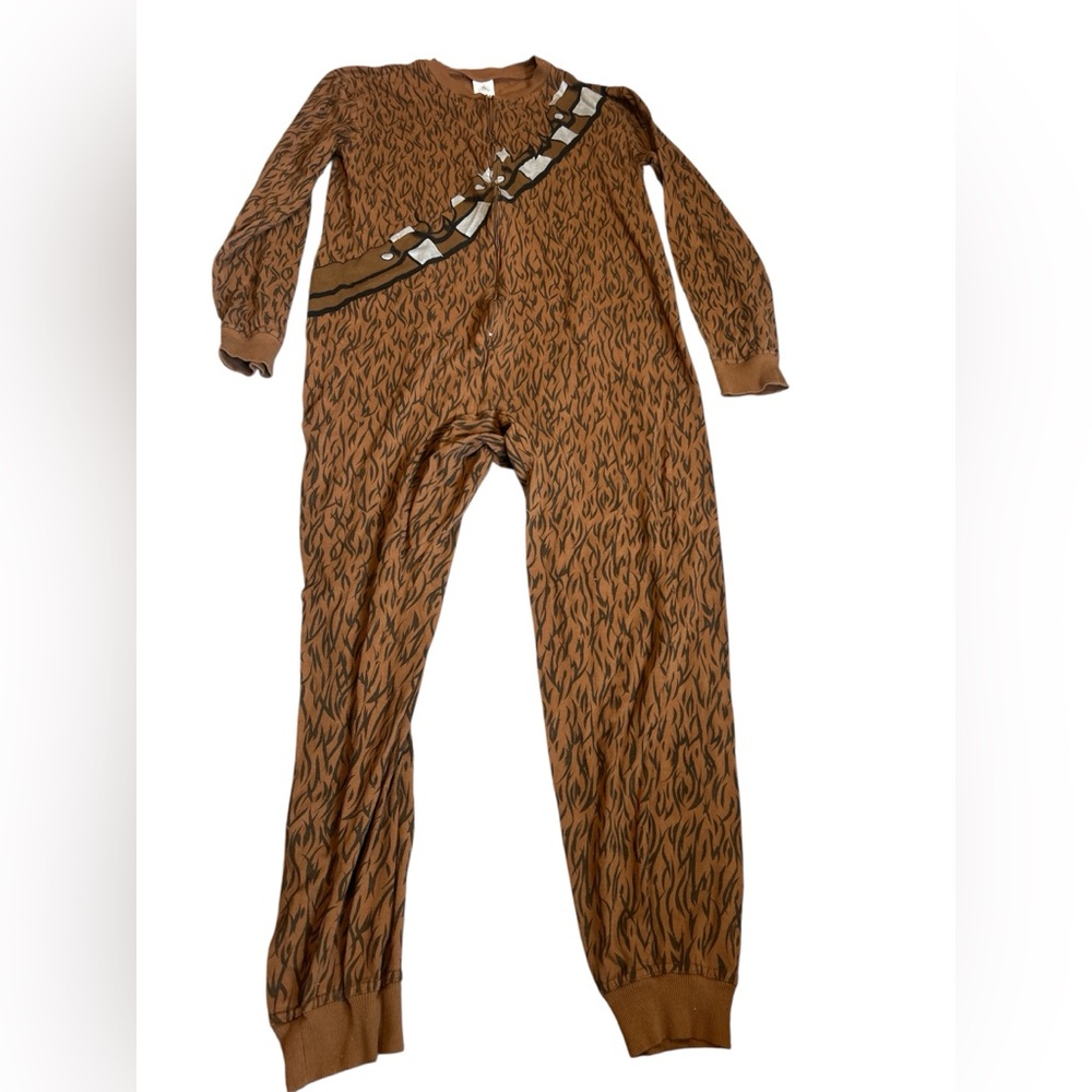Disney Store Chewbacca Adult Onesie Pajamas – Size M Star Wars Costume